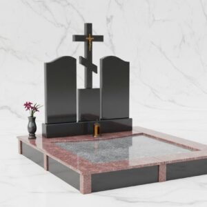 Подвійний гранітний пам'ятник